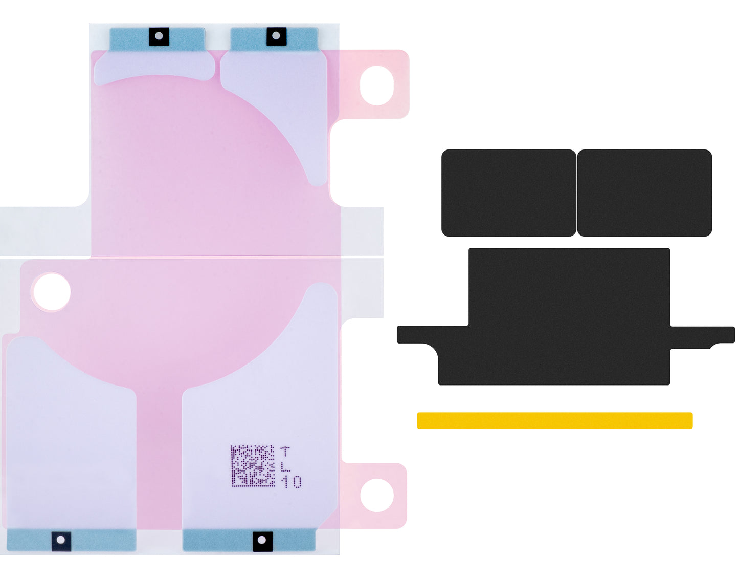 Batterie Apple iPhone 12 Pro Max avec intégration Flex Band BMS (pas de contacts à souder) 