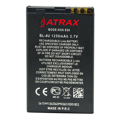 ATX-batterij voor Nokia E66, BL-4U