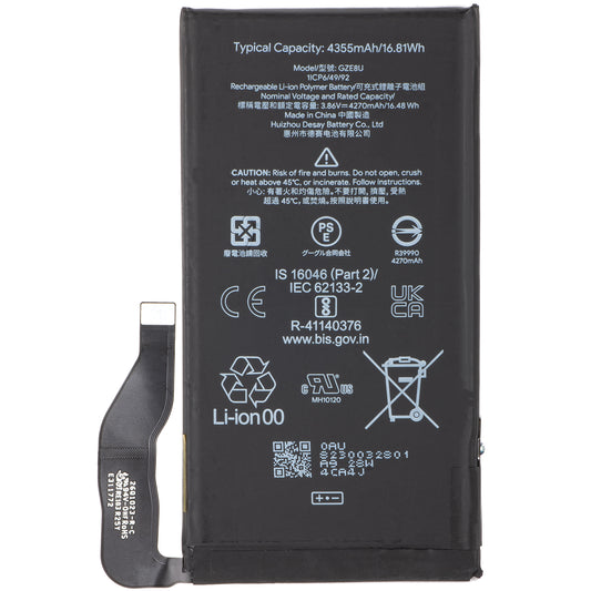Original Ersatzakku für Google Pixel 7 | GZE8U | Service Pack