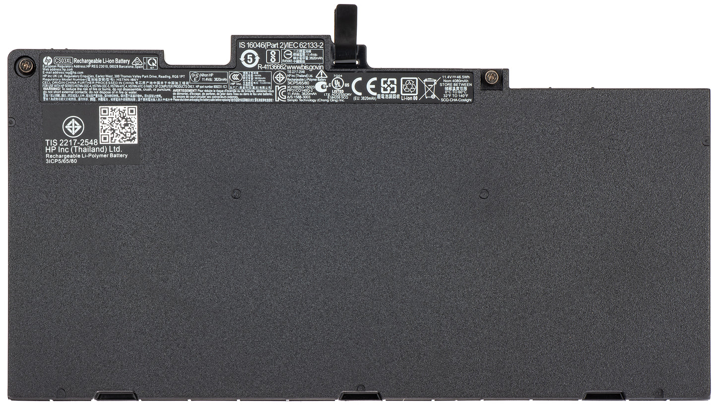 HP CS03046XL-PL, 4080mAh, 46Wh, 3-cel, Service Pack 800513-001