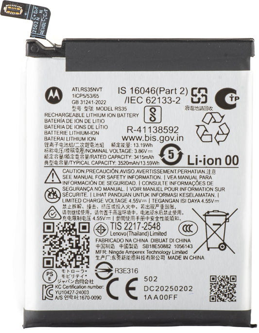 Batterie Motorola Razr 60 Ultra, RS35, Service Pack SB18E50882
