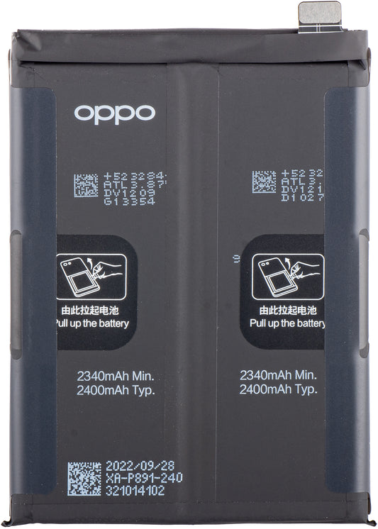 Batterie Oppo Find X5, BLP891 Service Pack 4200002 