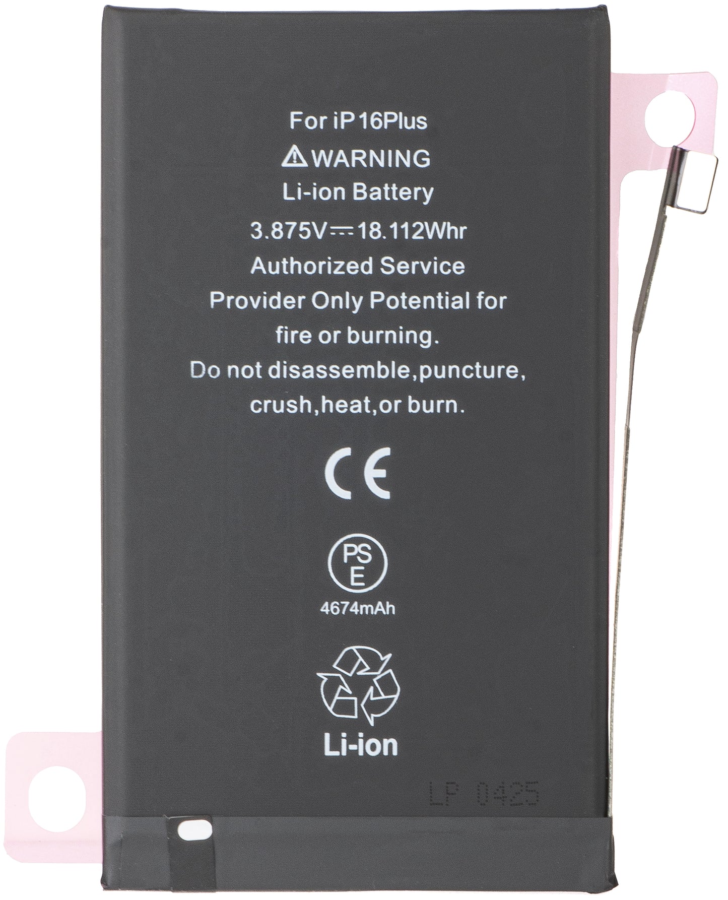 Accu voor Apple iPhone 16 Plus