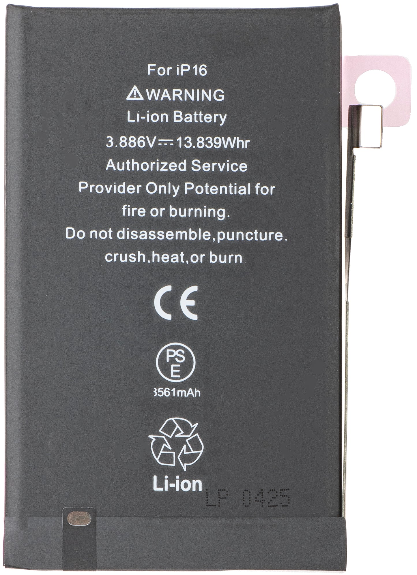Accu voor Apple iPhone 16