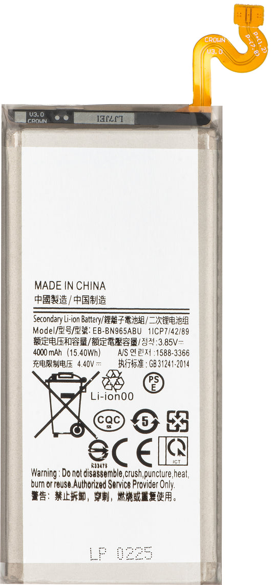 Accu voor Samsung Galaxy Note 9 N960, EB-BN965AB