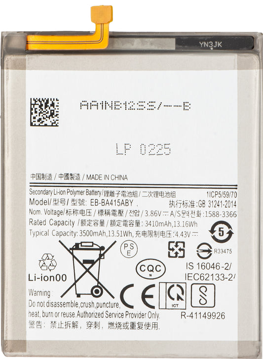 Batterie pour Samsung Galaxy A41 A415, EB-BA415ABY