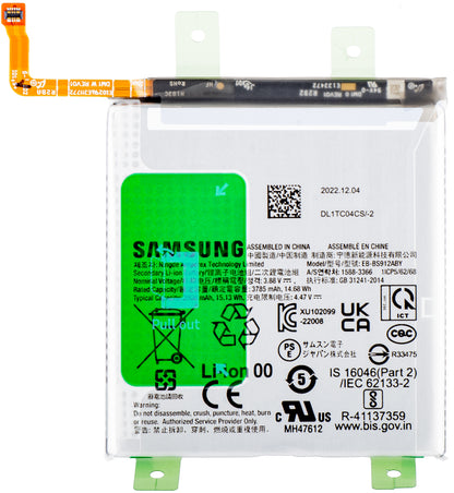 Batterij Samsung Galaxy S23 S911, EB-BS912ABY, Service Pack GH82-30483A