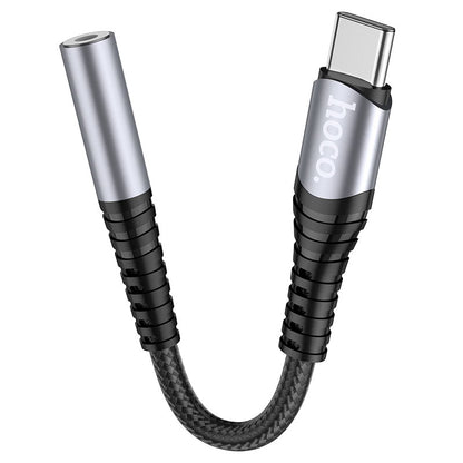 USB-C Audio Adapter - 3,5 mm HOCO LS33, Grijs