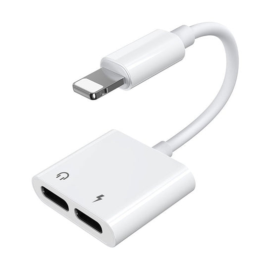 Adaptateur Audio Lightning - 2 x Lightning Joyroom S-Y104, Blanc