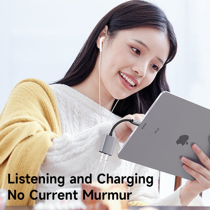 Audio Adapter Lightning - Lightning / 3.5mm McDodo CA-5540 Wales, Gri