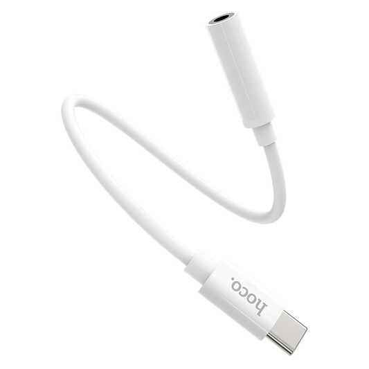 USB-C Audio Adapter - 3,5 mm HOCO LS30, Weiß