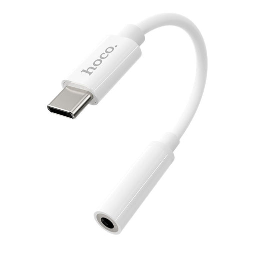 USB-C naar 3,5mm Audio-adapter HOCO LS30, Wit