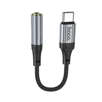 USB-C to 3.5mm Audio Adapter HOCO LS36, Gray