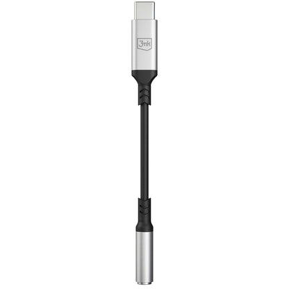 Adaptateur Audio USB-C - 3,5 mm 3MK, Argent