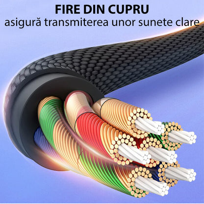 Audio Adapter USB-C - 3.5mm Yesido YAU19, Zwart