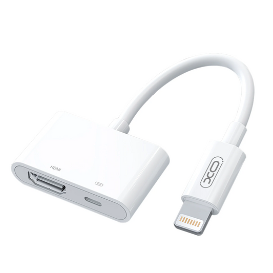 Audio- und Videoadapter Lightning - HDMI / Lightning XO Design HUB005, Weiß