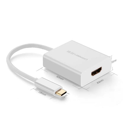 Adaptateur Audio et Vidéo USB-C - HDMI UGREEN, Blanc