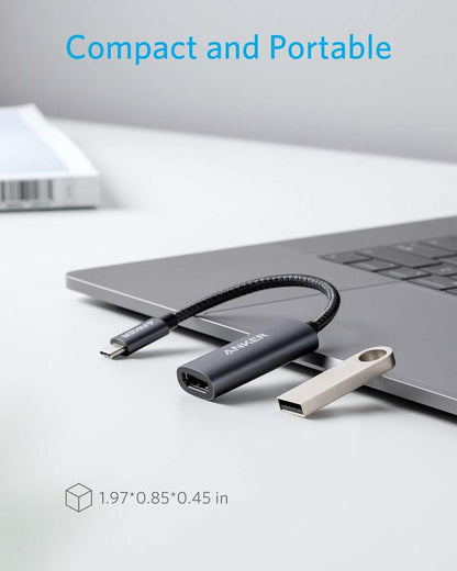 Audio- en Videoadapter USB-C - HDMI Anker 310, Grijs A83120A2