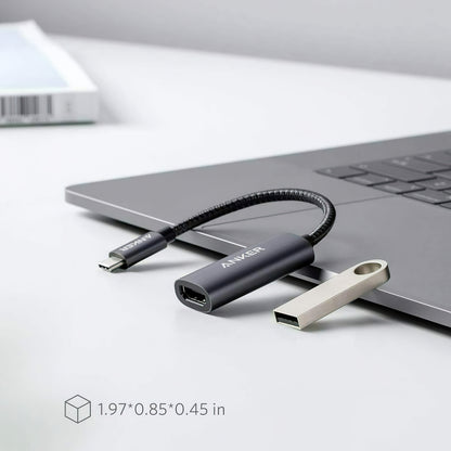 USB-C to HDMI Audio and Video Adapter Anker PowerExpand+, Gray A83120A1