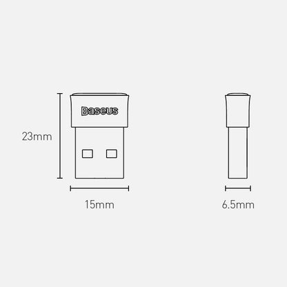 Baseus Adaptateur USB Bluetooth BA04, noir ZJBA0000000001