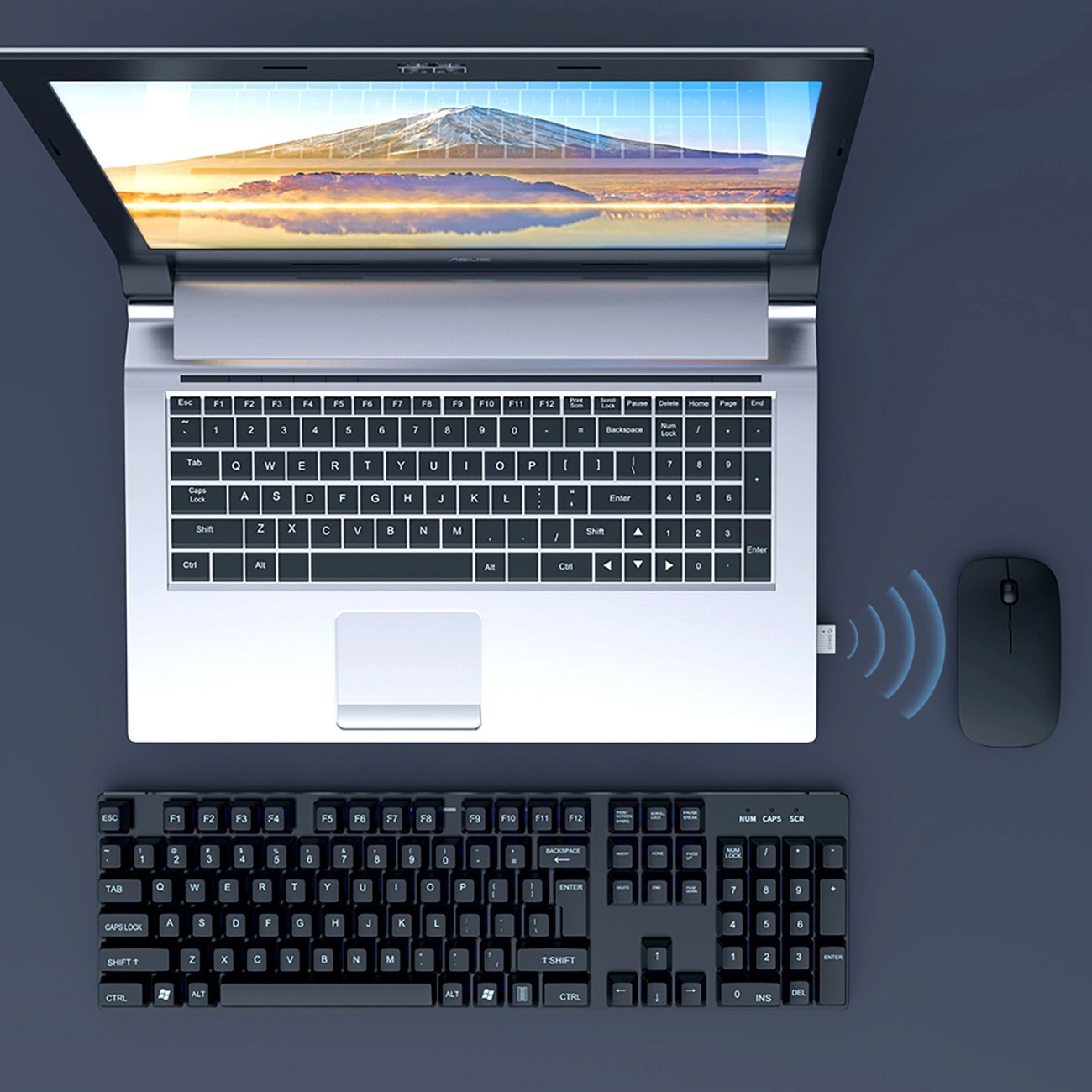 Bluetooth USB Adapter Orico BTA-508, Schwarz