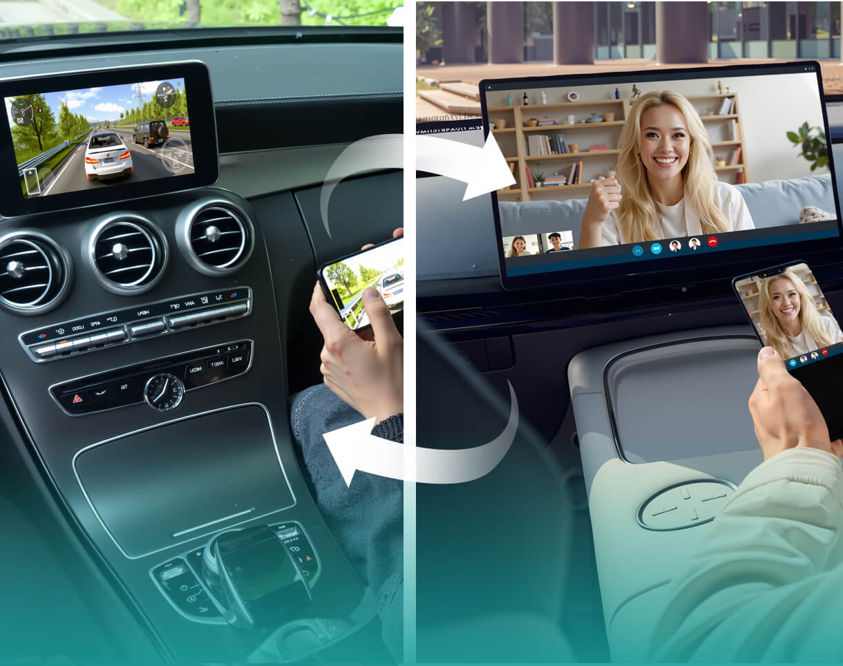 Draadloze Carplay / Android Auto Adapter Ottocast OttoAibox P3 Pro voor Apple iPhone / Android Series PCS61-T