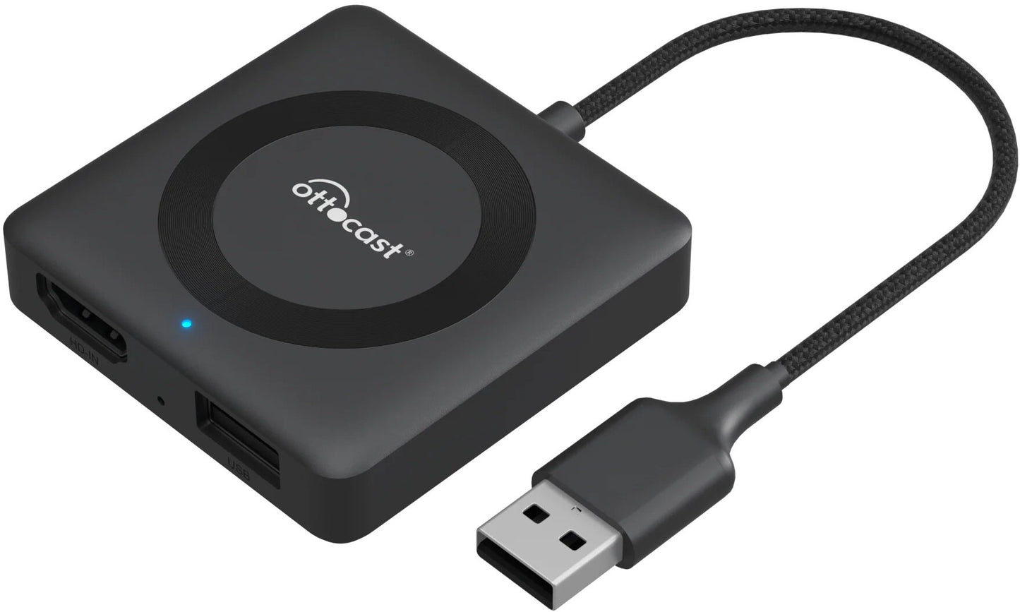 Adaptateur Carplay / Android Auto sans fil Ottocast Car TV Mate Max pour Apple iPhone / Android Series CA361-C4