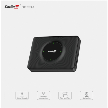 Carplay / Android Auto Wireless Carlinkit Adapter kompatibel mit Tesla Model 3 / X / Y / S für Apple iPhone / Android Serie CPC200-T2C