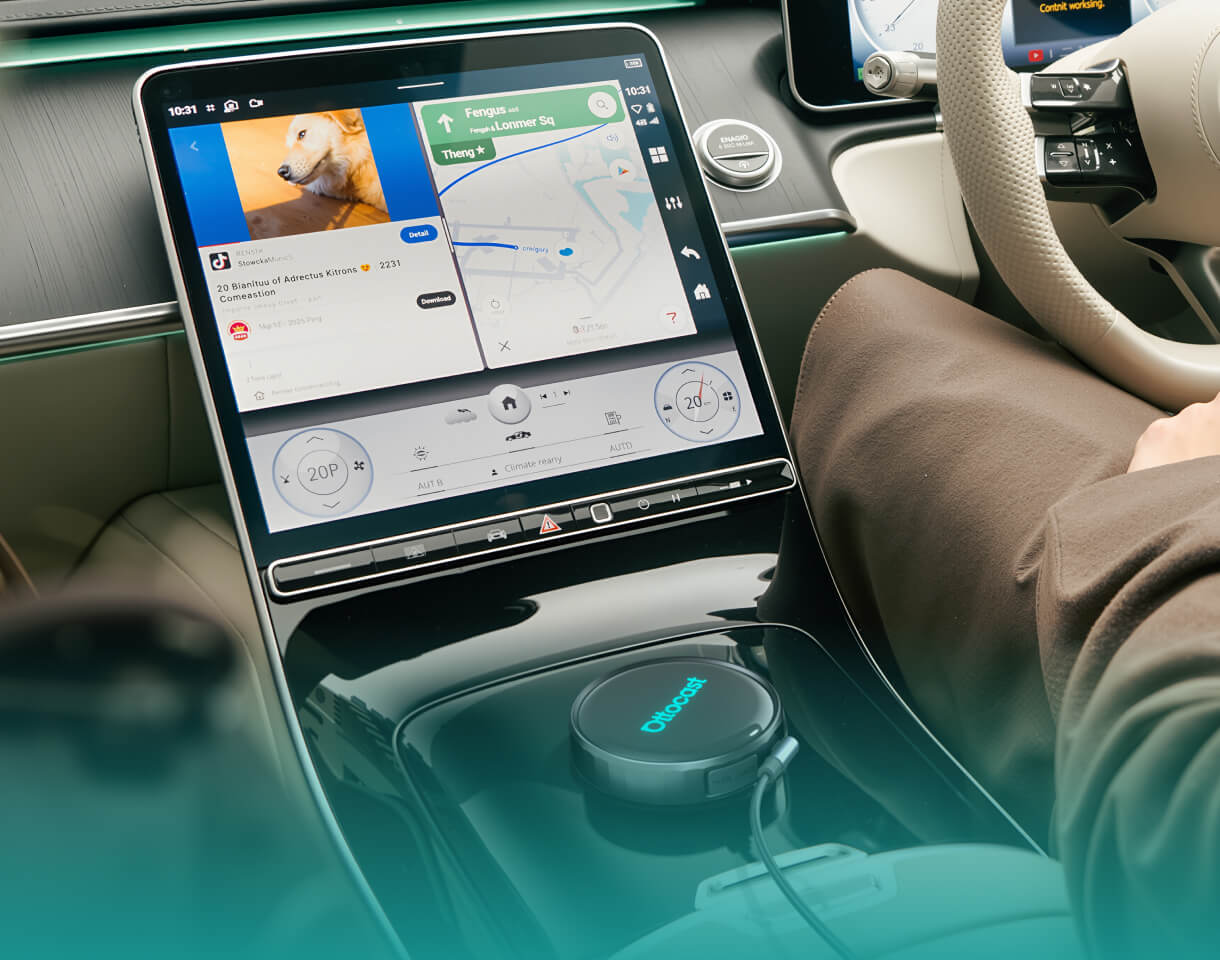 Wireless Carplay / Android Auto Adapter Ottocast OttoAibox P3 Pro für Apple iPhone / Android Serien, Neuware mit geöffneter Verpackung PCS61-T