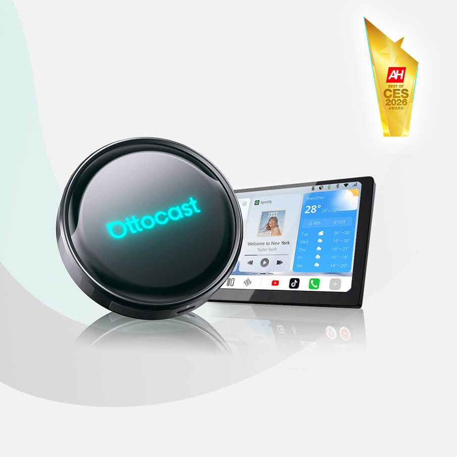 Draadloze Carplay / Android Auto Adapter Ottocast OttoAibox P3 Pro voor Apple iPhone / Android Series PCS61-T