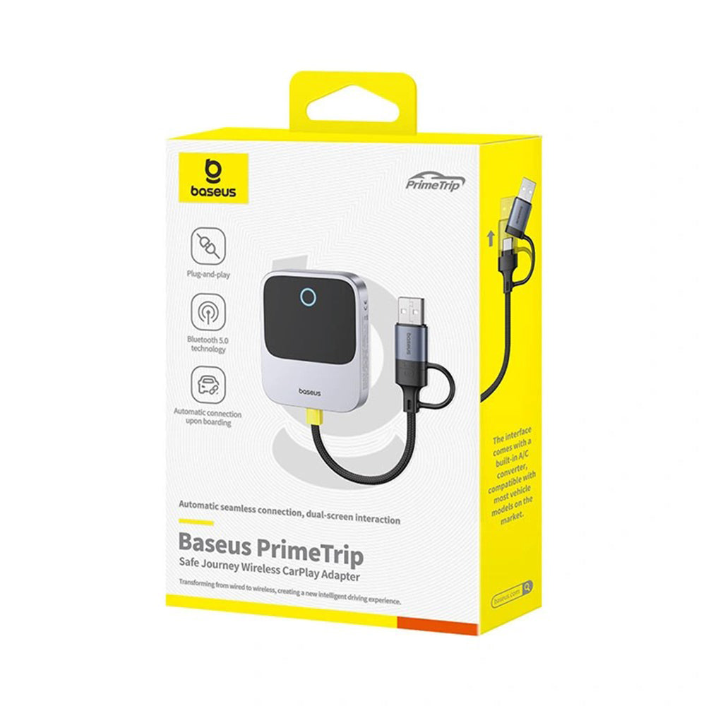 Draadloze Carplay Adapter Baseus PrimeTrip voor Apple iPhone Series C10745100813-00