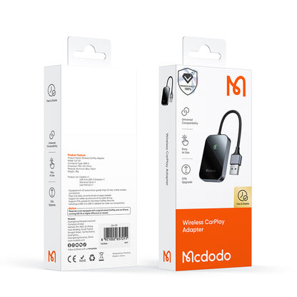 Draadloze Carplay Adapter McDodo CA-7210 voor Apple iPhone Series