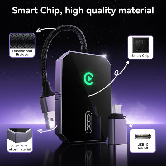 Wireless Carplay Adapter XO Design CZ016 for Apple iPhone Series