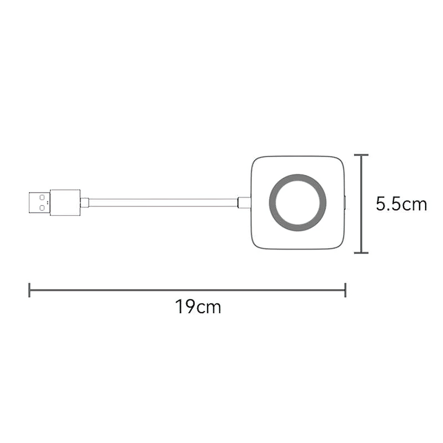 Adaptateur Carplay sans fil Yesido KM23 pour Apple iPhone Series