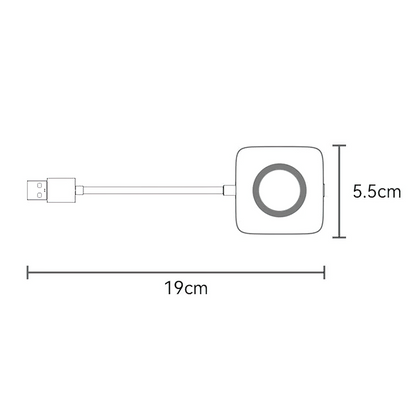 Adaptateur Carplay sans fil Yesido KM23 pour Apple iPhone Series