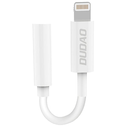 Audio-adapter Lightning - 3,5 mm Dudao L16i, wit