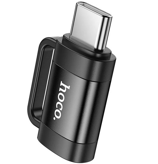 Daten- und Ladeadapter Lightning - USB-C HOCO UA31E, Schwarz