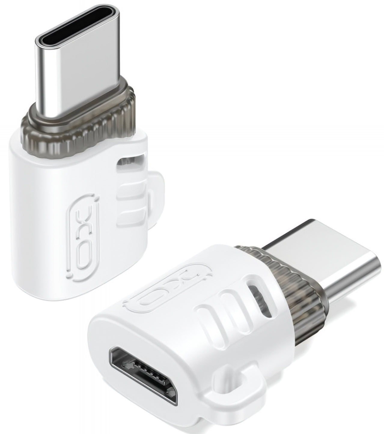 Adaptateur de données et de charge microUSB - USB-C XO Design NB256G, Blanc