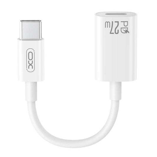 Daten- und Ladeadapter USB-C - Lightning XO Design NB-R268A, Weiß