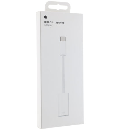 USB-C - Lightning Data- en Oplaadadapter Apple A2868, Wit MUQX3ZM/A
