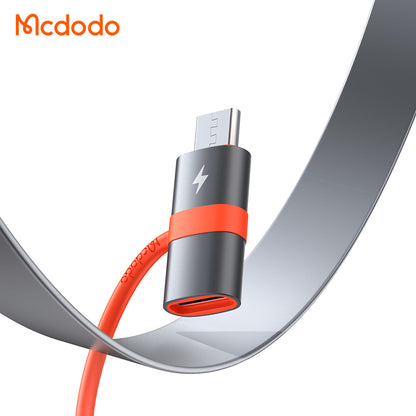 USB-C - microUSB Daten- und Ladeadapter McDodo OT-3820, Grau