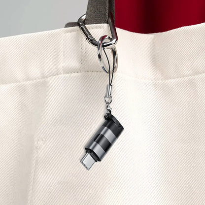 Adaptateur de Données et de Charge USB-C - USB-C Acefast J9 Display, Gris