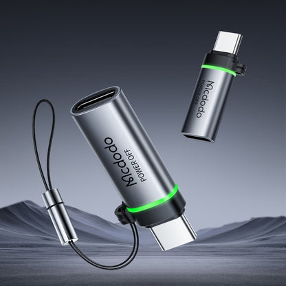 Adaptateur de Données et de Charge USB-C - USB-C McDodo OT-2450 Power Off, Noir