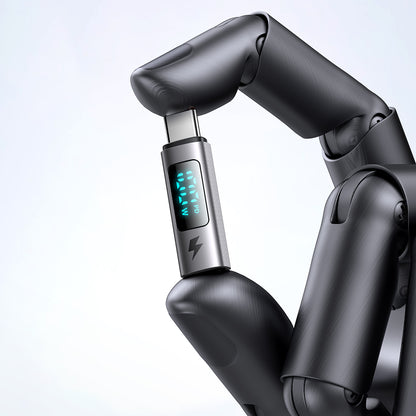 USB-C Data en Oplaad Adapter - USB-C McDodo OT-6090 Wales Display, Zwart