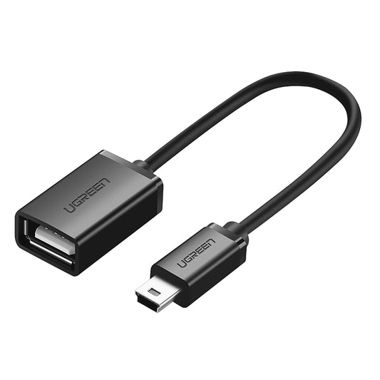 UGREEN US249 miniUSB - USB-A OTG-adapter UGREEN US249, zwart