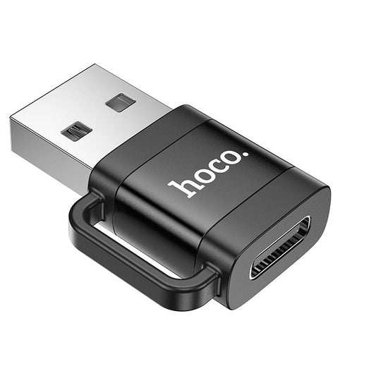 Adaptateur de Données et de Chargement USB-C - USB-A HOCO UA31D, Noir
