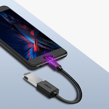 USB-C auf USB-A OTG-Adapter UGREEN US154, Schwarz 