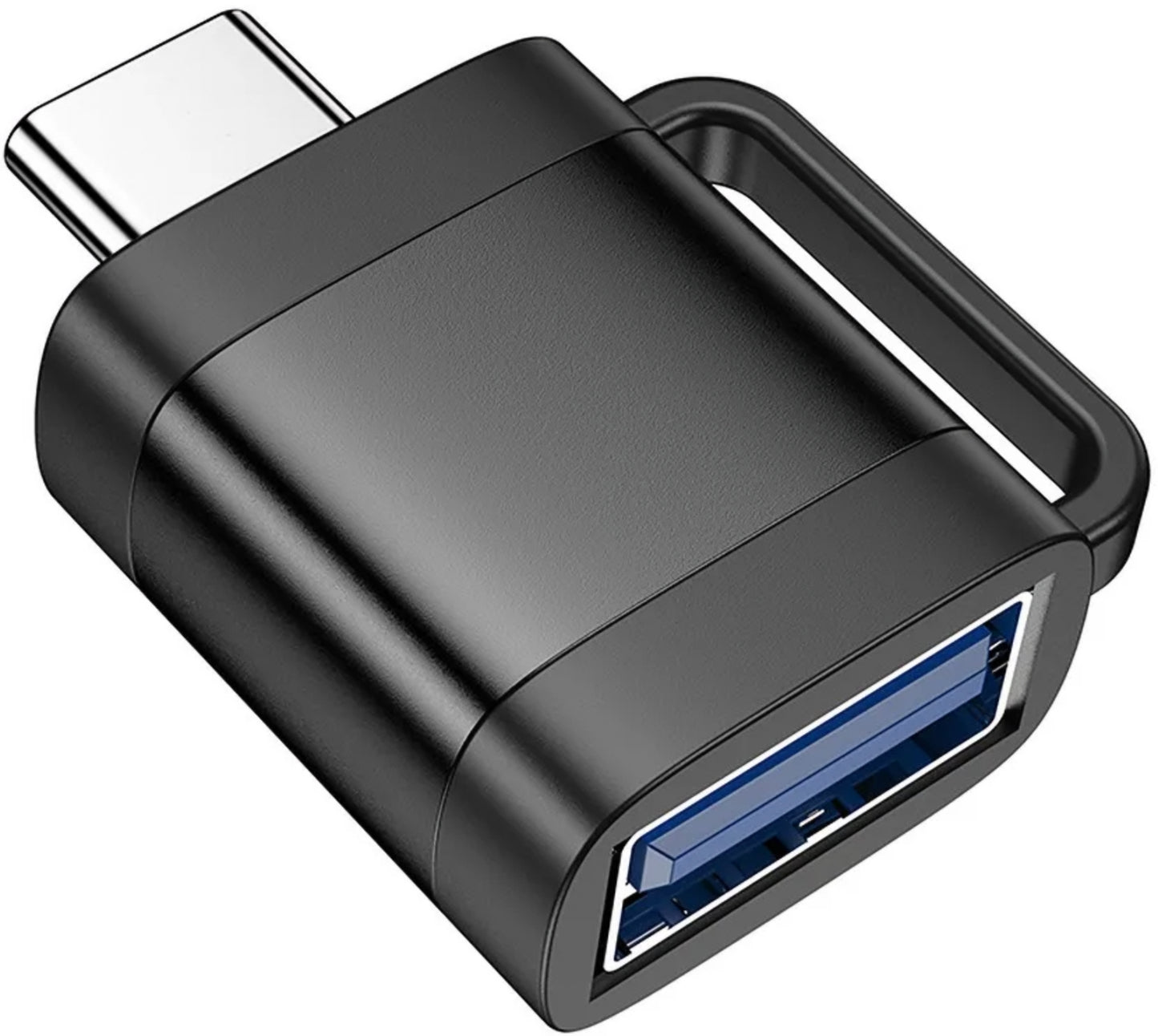 OTG Adapter USB-C - USB-A HOCO UA31C, Zwart