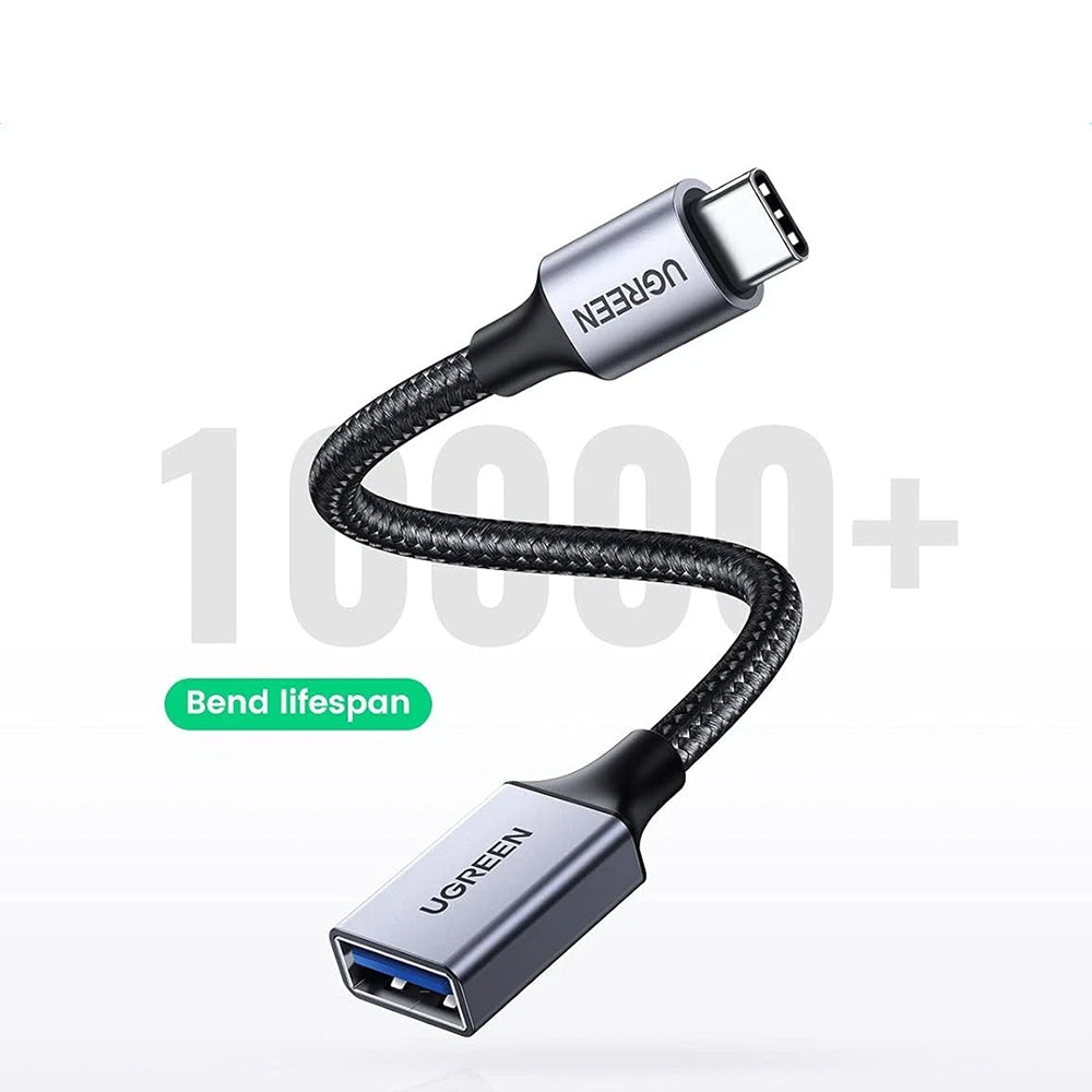 OTG-Adapter USB-C - USB-A UGREEN US378 (70889), Grau