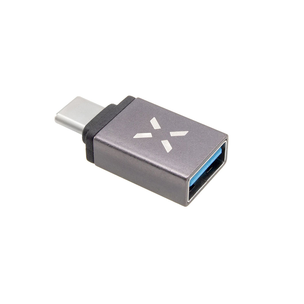 OTG Adapter USB-C - USB-A Fixed, Grau